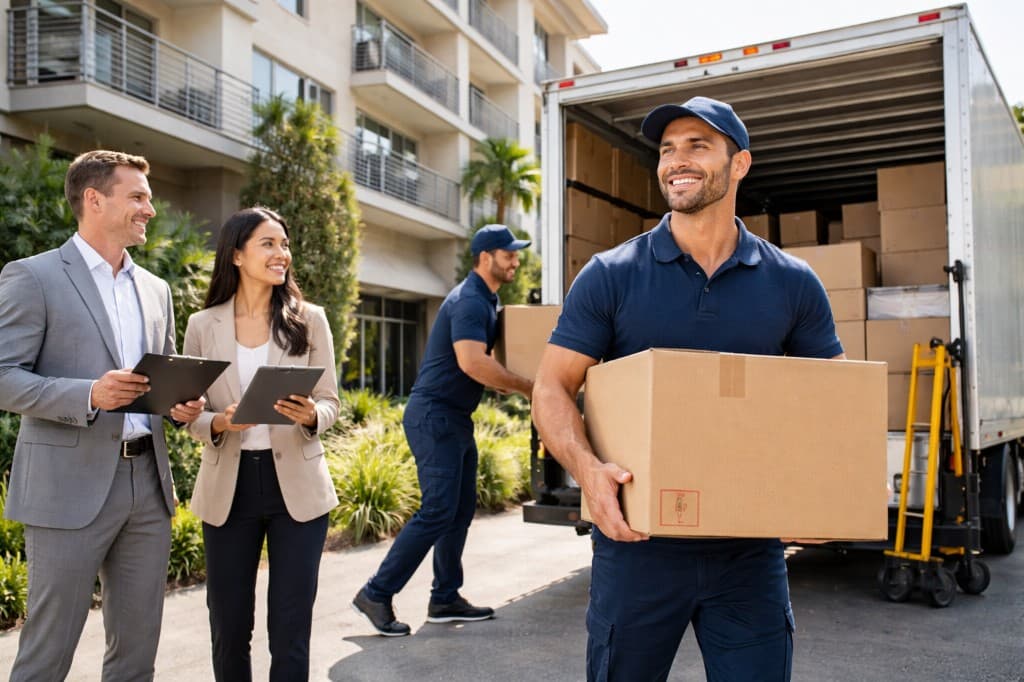 Moving and Storage Service for Property Management Companies in Los Angeles, California - Popeye Moving & Storage professional movers