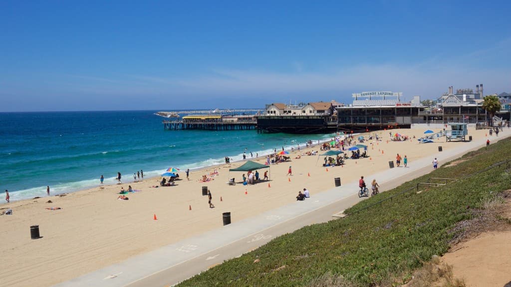 Panoramic view of Redondo Beach, California Moving and Storage Service in Los Angeles County by Popeye Moving & Storage