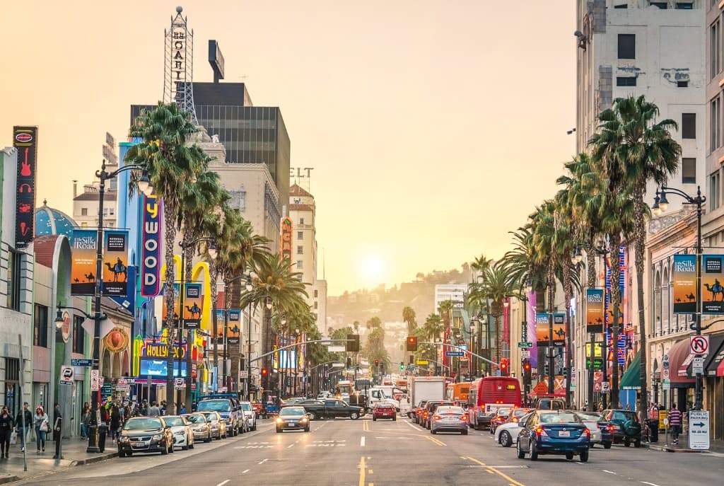 Panoramic view of West Hollywood, California Moving and Storage Service in Los Angeles County by Popeye Moving & Storage