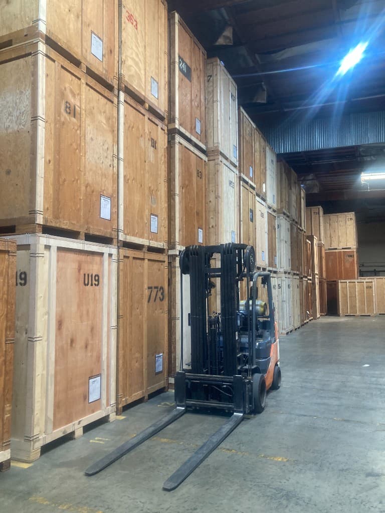 Popeye Moving and Storage vaulted storage and moving service in Los Angeles